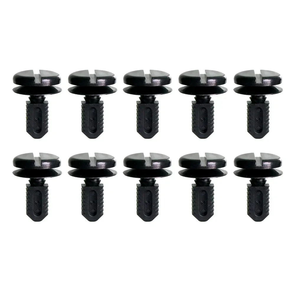 10Pcs Car Trunk Lid Dash Battery Cover Shield Boot Lining Trim Clips For BMW 5 series E60 2003 2004 2005 2006 2007 - 2010 New