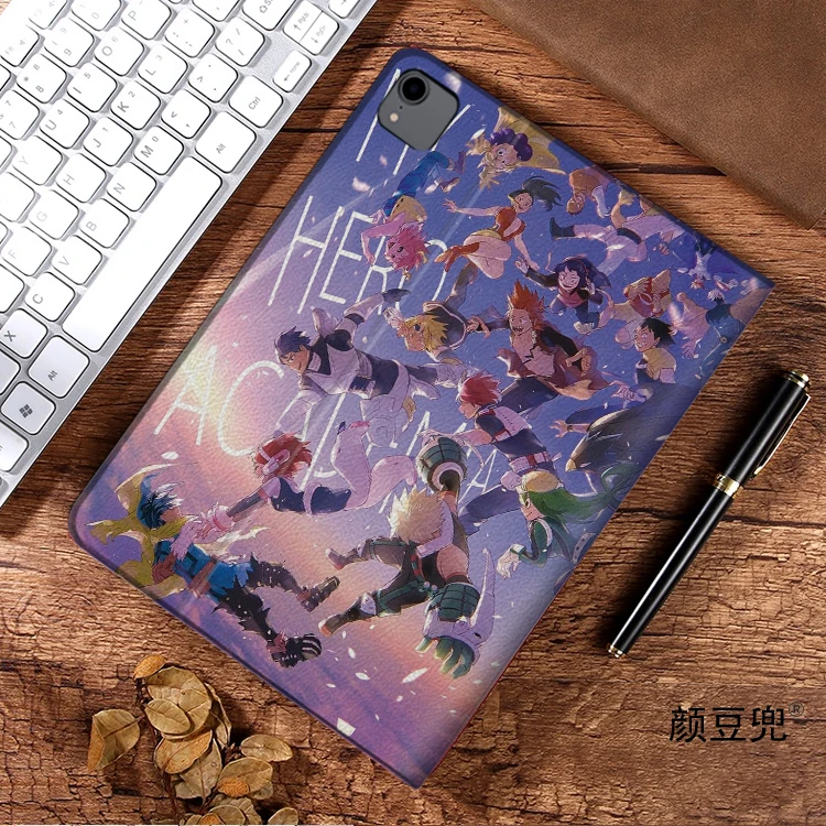 حافظة DEKU Anime My Hero Academia لجهاز iPad Air 45 Mini 5 6 حافظة فاخرة من السيليكون لـ Pro 12.9 11 لجهاز iPad 10th Protective Pro13 11 بوصة