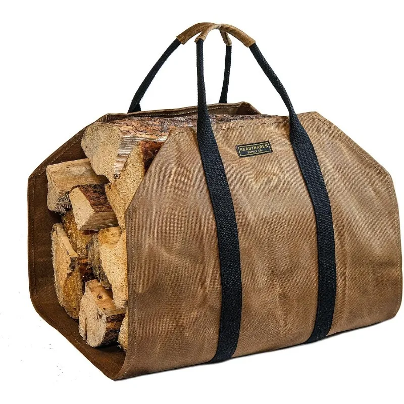 

Carrier, Heavy Duty Firewood Log Carrier, Classic Durable Design Tan