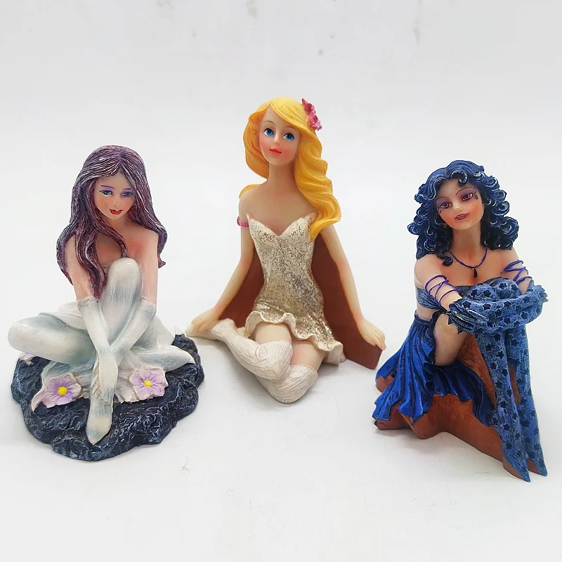 

2024 Gypsum Mold Exquisite Fashion Girl Candle Making Handmade Soap Resin Epoxy Silicone Mold Girl's Birthday Gift