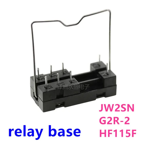 Imagen 1 del producto 5 uds placa de circuito electrónico Industrial DIY 5 pines 8 pines 14f-2z-a1 base de relé 14f-2z-a2 jw2sn g2r-2 jqx-115f HF115F