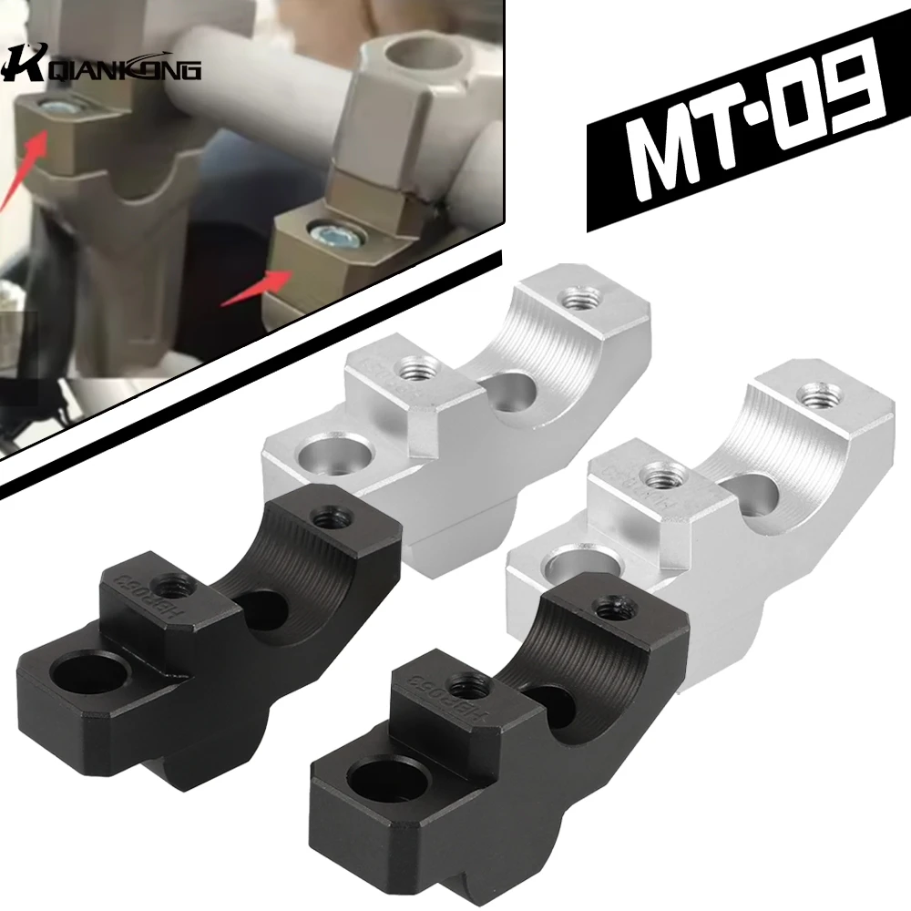 

Motorcycle Handlebar Bar Riser Clamp Extend Adapter Mount For YAMAHA MT-09 Tracer 900 Tracer 900GT FZ-09 MT09 2015-UP XSR900