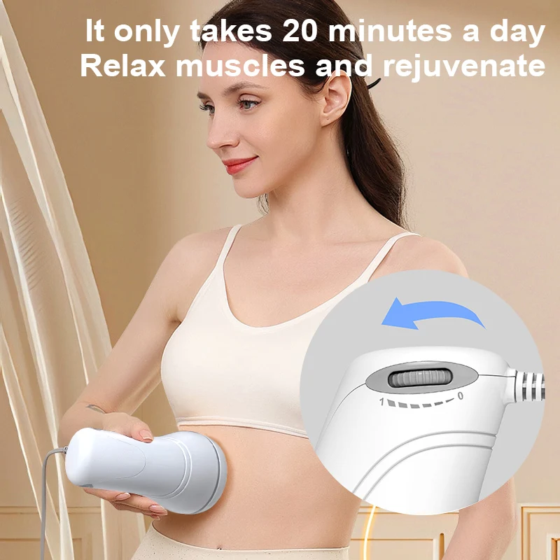 Home Appliance Massager, Multifunctional Household Massager, Abdominal Massage, Unisex, Full-Body Comfort Massager, Adjustable Multi-Speed Massage, Equipped with 8 Massage Heads, Suitable for Full-Body Relaxation, Muscle Relaxation, Ideal Gift for Friends and Loved Ones