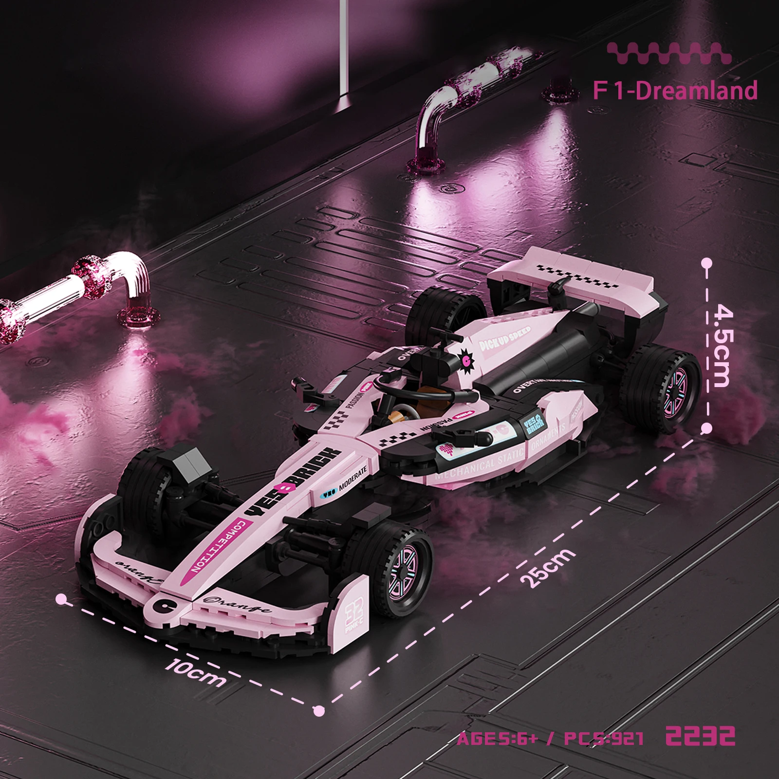 WLtoys F1 Auto da corsa Building Blocks Sport Drift Velocità telecomandata Veicolo Mattoni Giocattolo per bambini Regali festival