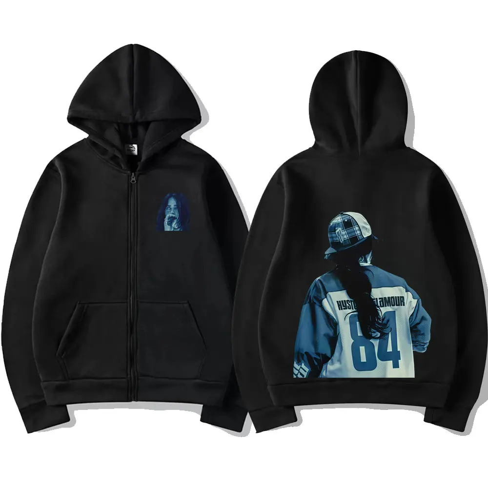 

Hit Me Hard and Soft Tour 2026 Zipper Hoodie Men Women Fashion Harajuku Y2k Zip Up Jacket Unisex Fleece Cotton Zip Up Sweatshirt