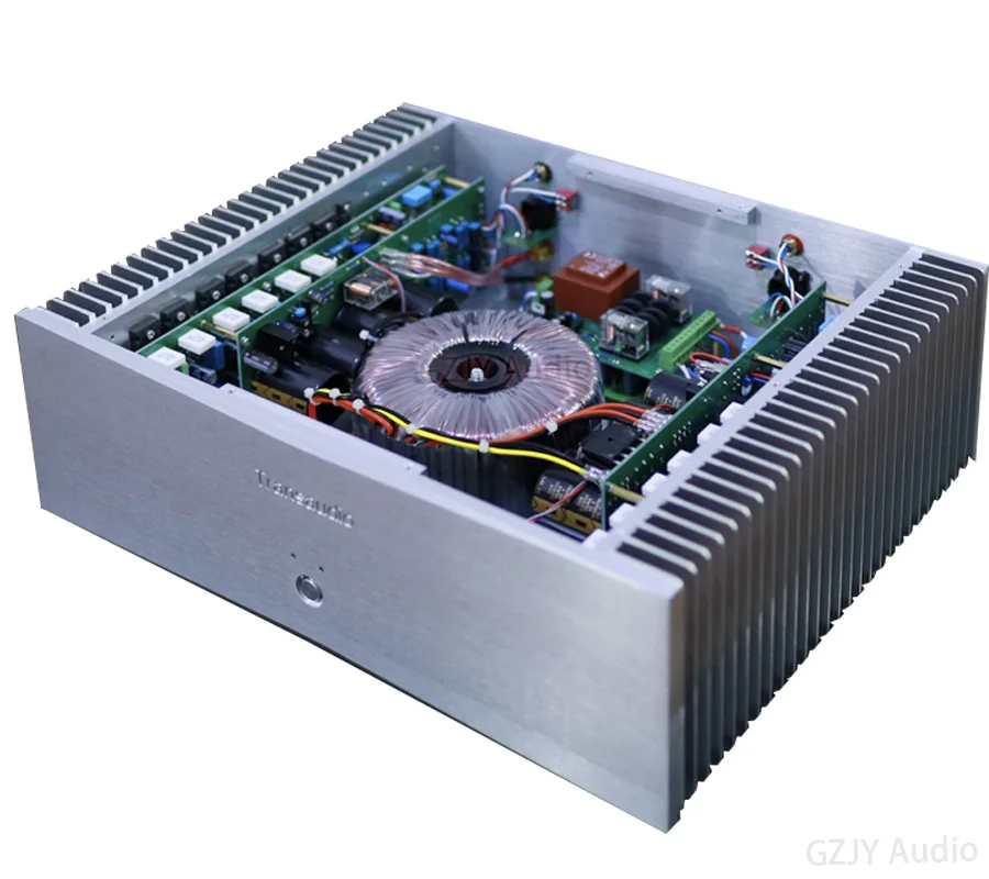 Imagem -04 - Hifi Power Amplifier Post Amplifier Gold Sealing Tube Versão Equilibrada Linha Fm801 2n3440 5416 5200 250w 8o 500w 4o 250w