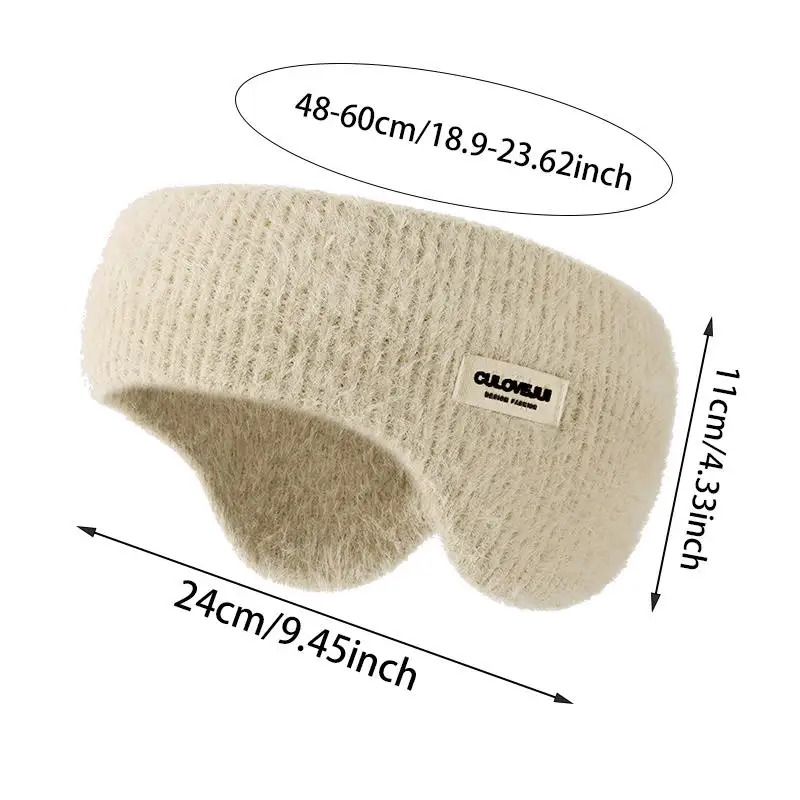 ที่ปิดหูกันหนาวแบบคาดศีรษะ น่ารัก ใช้ได้ทั้งผู้หญิงและผู้ชาย เหมาะสำหรับเล่นสกี กิจกรรมกลางแจ้ง ผ้าคาดผมหนานุ่ม อุปกรณ์เสริมผม