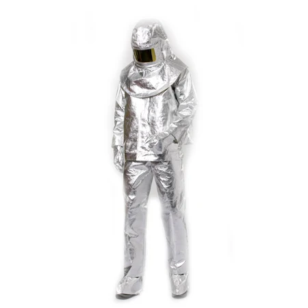 Fire Proximity Suit, Aluminized 1000 degree Heat Insulation Suit