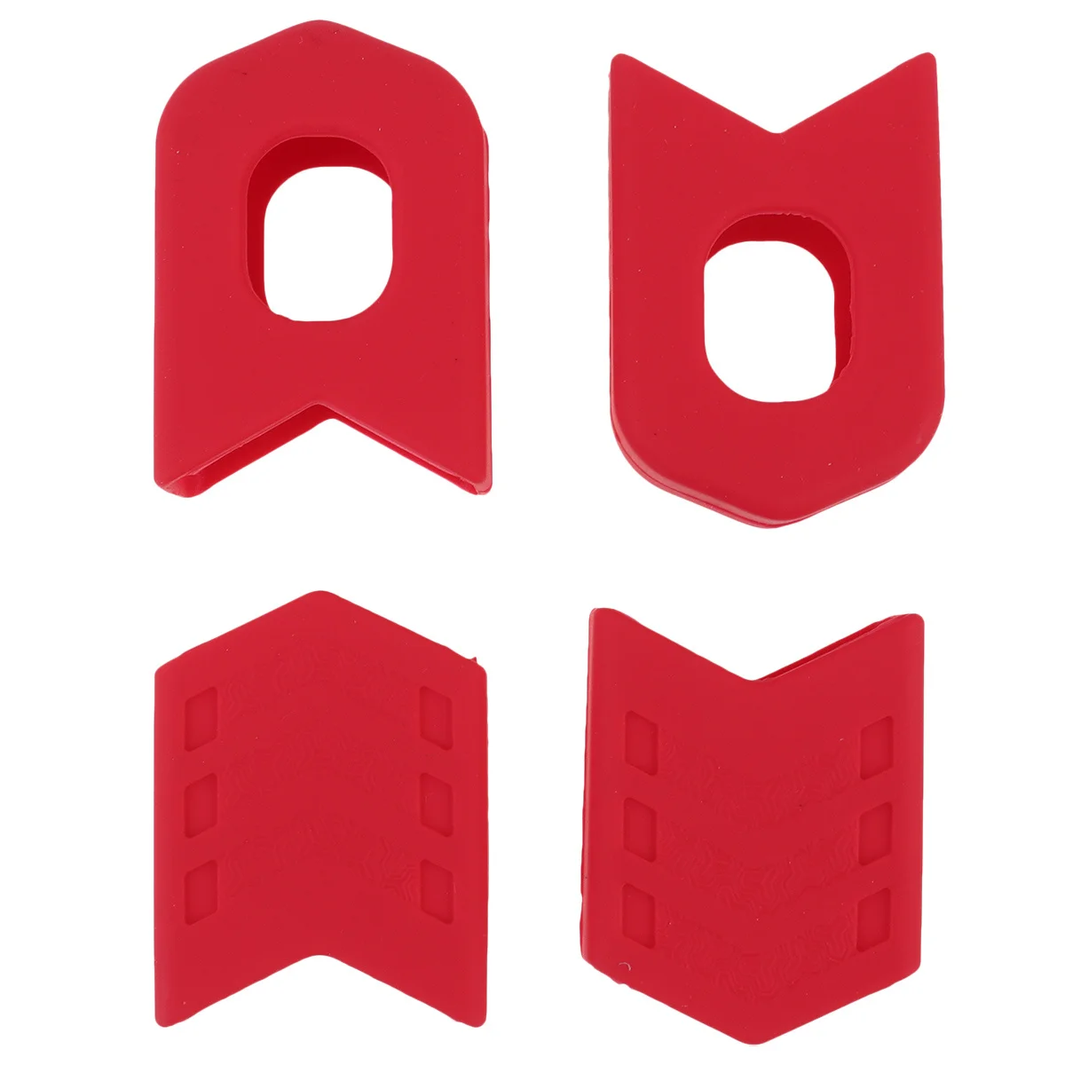 

4pcs Silicone Crank Arm Caps Heat Resistant Oil Resistant Anti Slip Shockproof Crank Sleeve For Mountain Road Bike Folding Bike