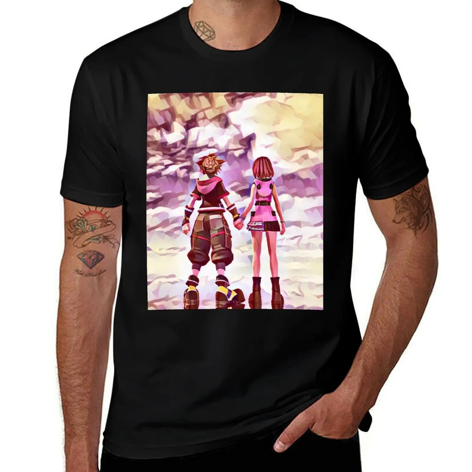 

cotton t shirts shirt Under Sky man graphic One T-Shirt man t for slim man quality fit t high shirt