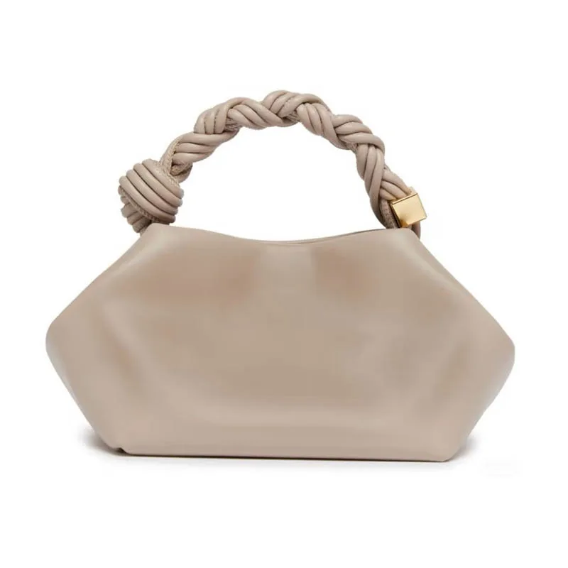 2026 Hot Paris Designer Moon Casual Crossbody Bag Hexagonal Woven Shoulder Handbag for Women with Premium Feel Ins New Trendy