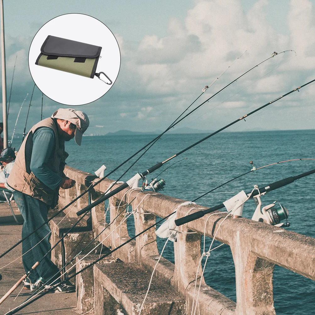 

1Pcs Fishing Gear Storage Bag Waterproof Oxford Cloth Bait Storage Pouch Compression Resistant Outdoor Fishing Tackle Organizer