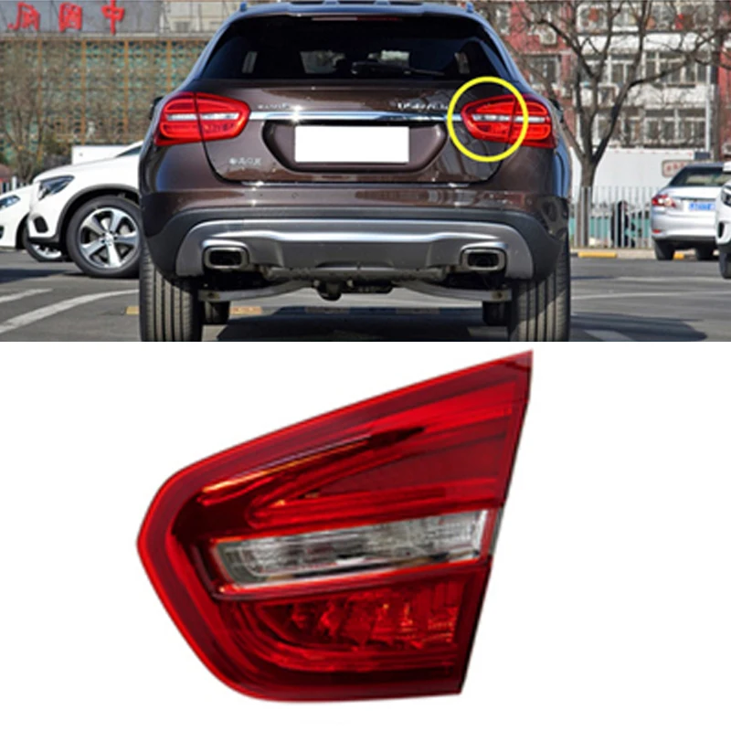 Car Tail Light Assembly For Mercedes-Benz W156 GLA200 2015 2016 Taillight Rear Reverse Brake Fog Lamp A1569061958 A1569062058