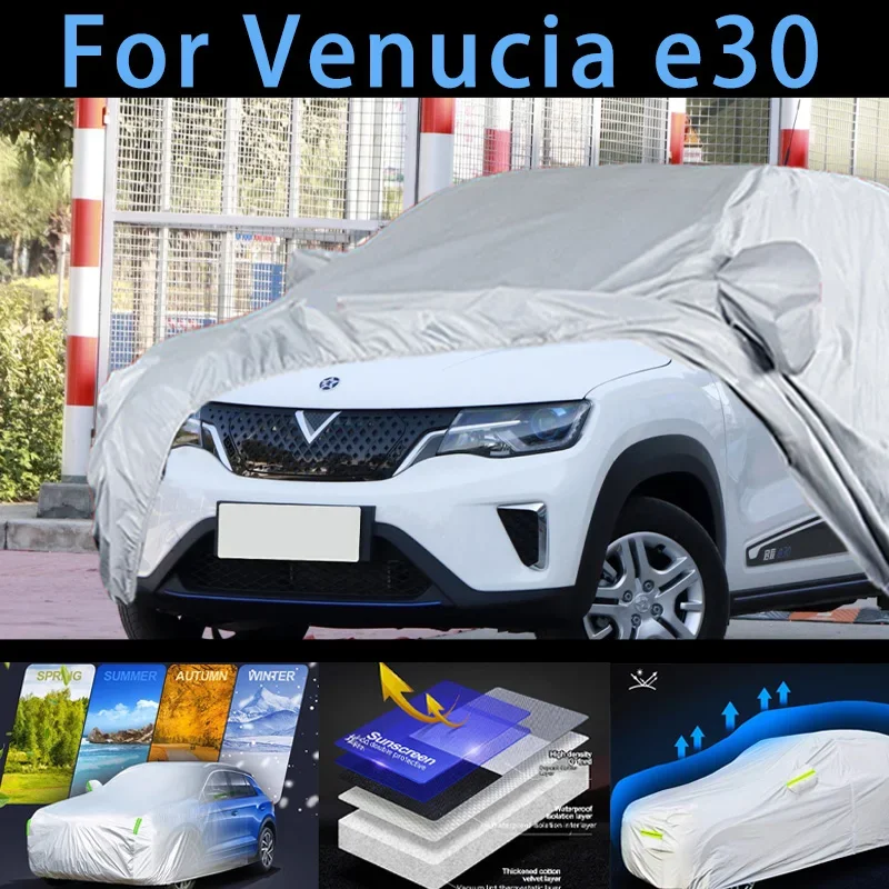 

For Venucia d30 Car protective cover,sun protection,rain protection, UV protection,dust prevention auto paint protective