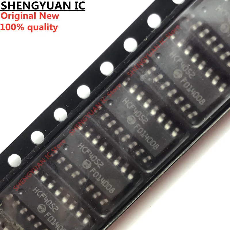 10pcs/lot  HCF4052M013TR HCF4052 SOP-16 DIFFERENT 4-CHANNEL ANALOG MULTIPLEXER/DEMULTIPLEXER 100% new imported original