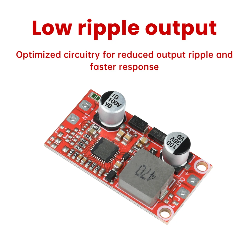 DC-DC Mini Buck Module 12-100V to 5V 12V 24V 3A High Conversion Low Ripple Power Conversion Module