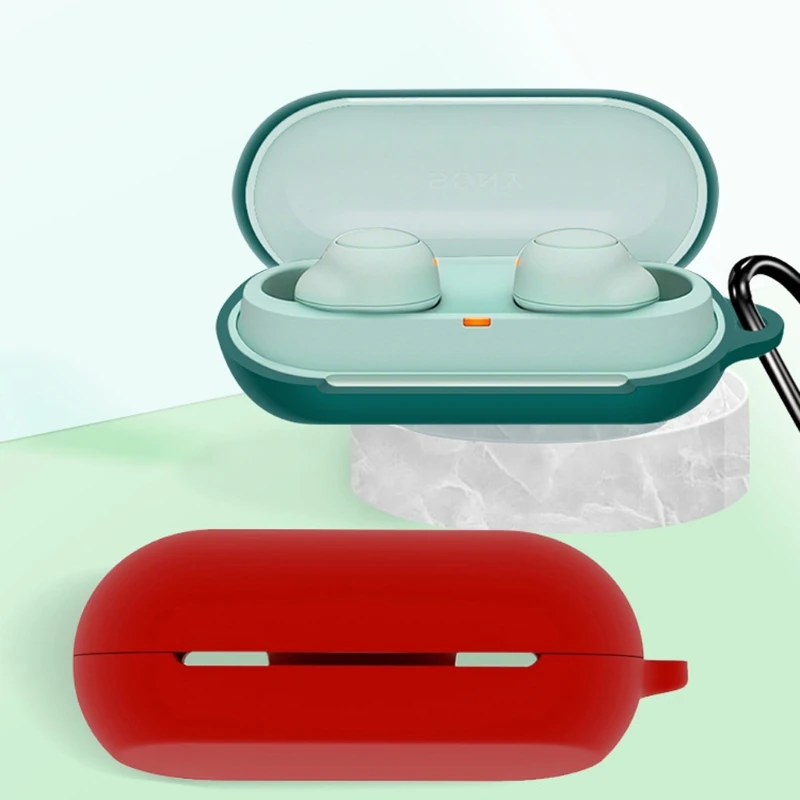 573A Vỏ bảo vệ chống rơi Vỏ silicon mềm cho vỏ nghe WF-C500