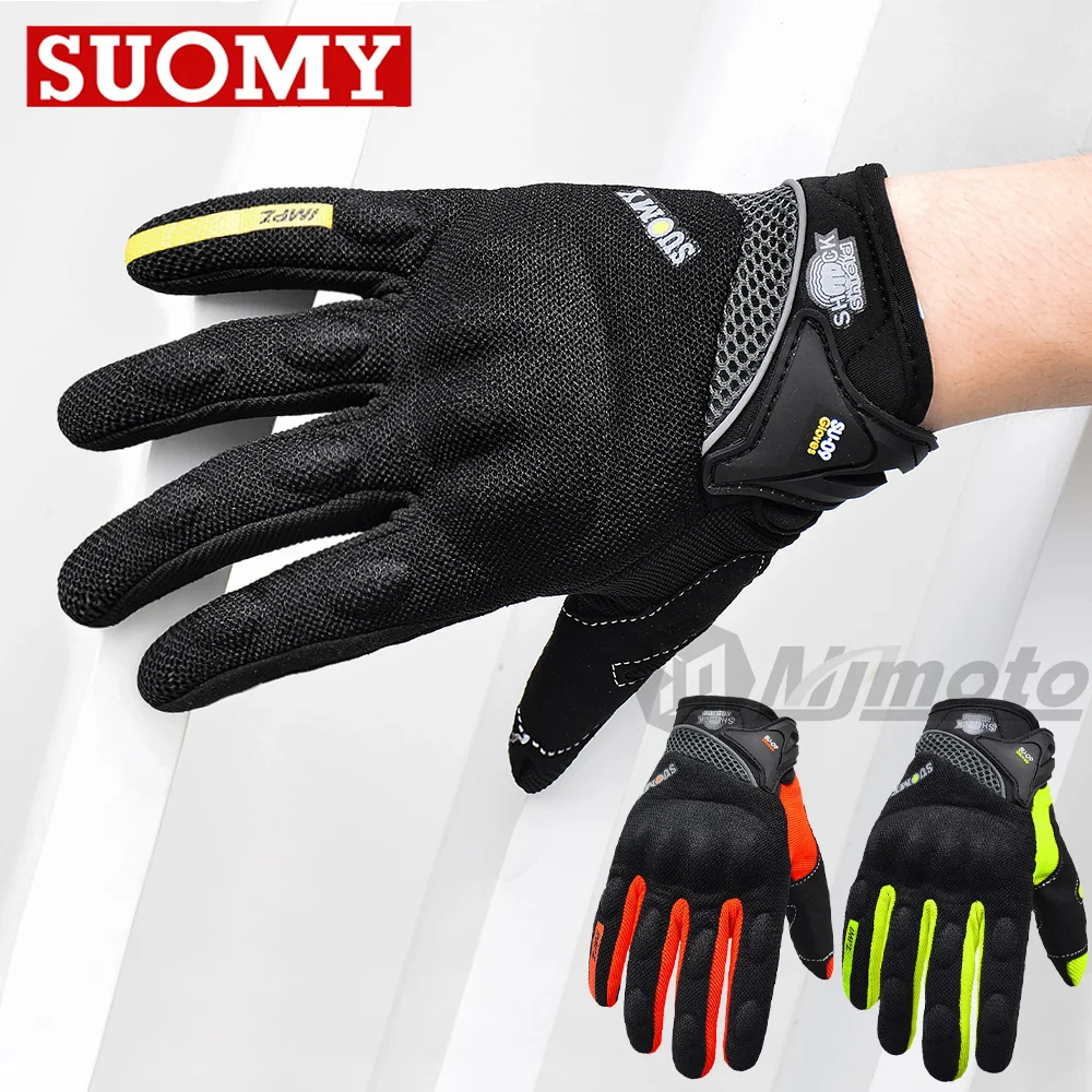 

Motorcycle Gloves Summer Breathable Motocross Gloves Men Women Anti-fall Motorbike Gloves Touchscreen Cycling Gloves Road Bike