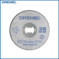 Dremel EZ456 5 pezzi 1/2 pollici 38.1mm diametro ruota EZ - Lock™Disco da taglio per utensili rotanti con ruote da taglio rinforzate in fibra di vetro