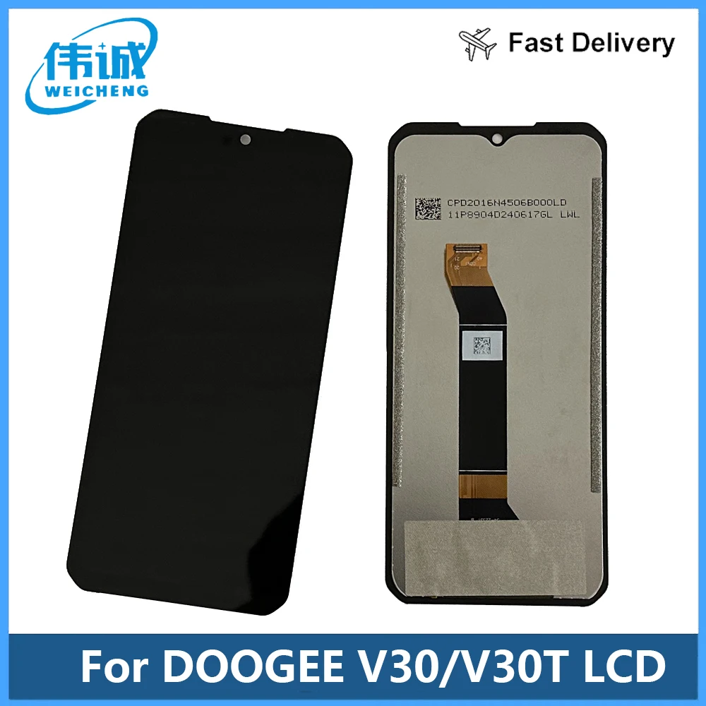 

6.58inch Original For Doogee V30 V30T LCD Cell Phone FHD+ LCD Display Touch Screen Assembly Digitizer Glass Repair Replacement