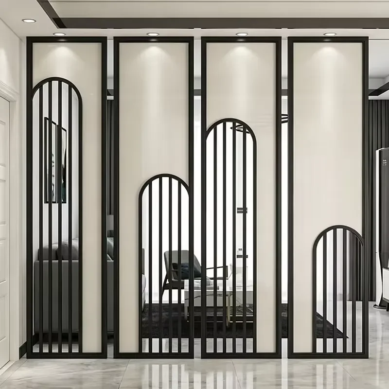 Custom Metal Screen Partition Custom Style Size for Restaurant Club Interior Separation Project