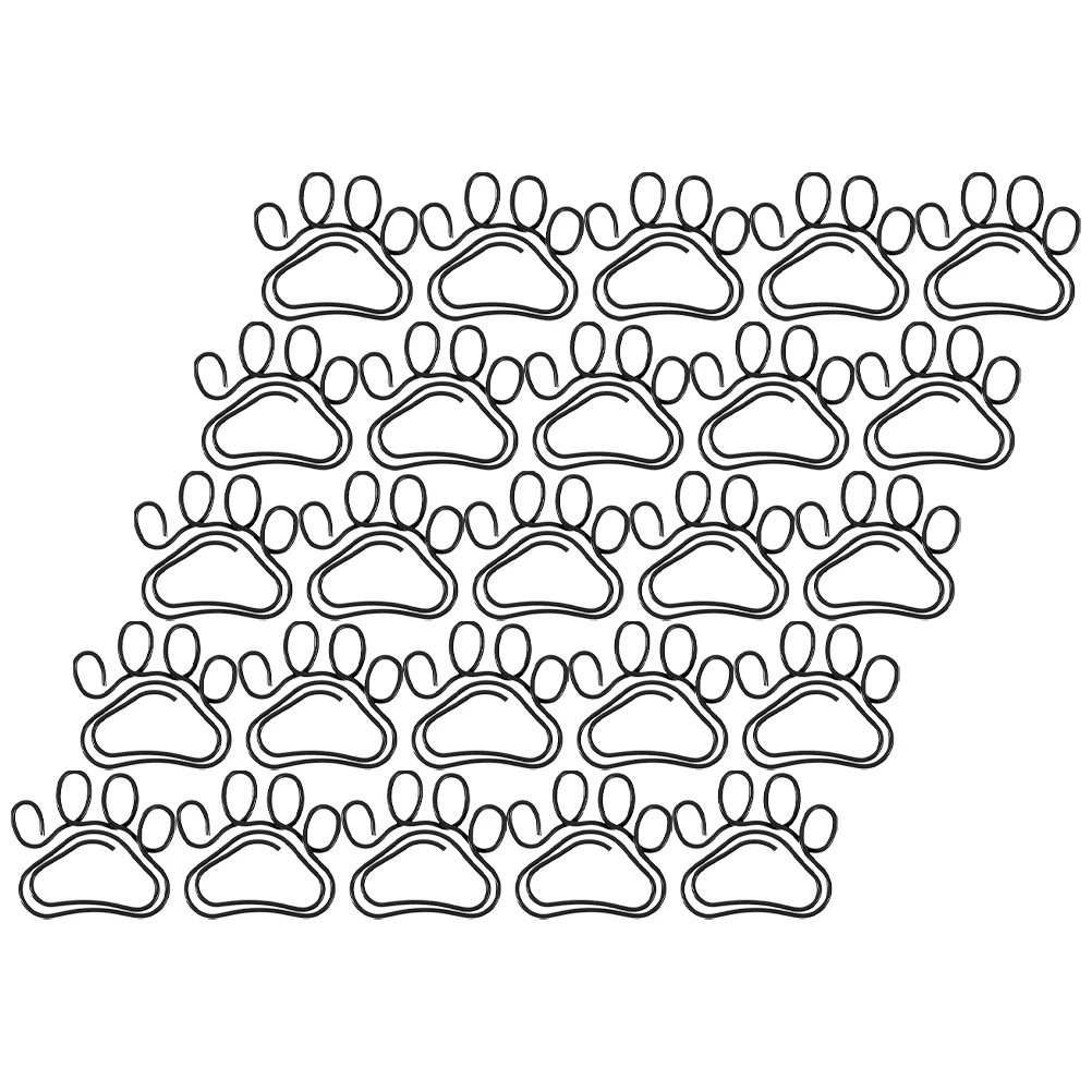 50 قطعة دبابيس ورق مخلب الإبداعية على شكل دبابيس ورق معدنية صغيرة الزخرفية وثيقة كليب اللوازم المكتبية مشابك ورق فريدة من نوعها #2