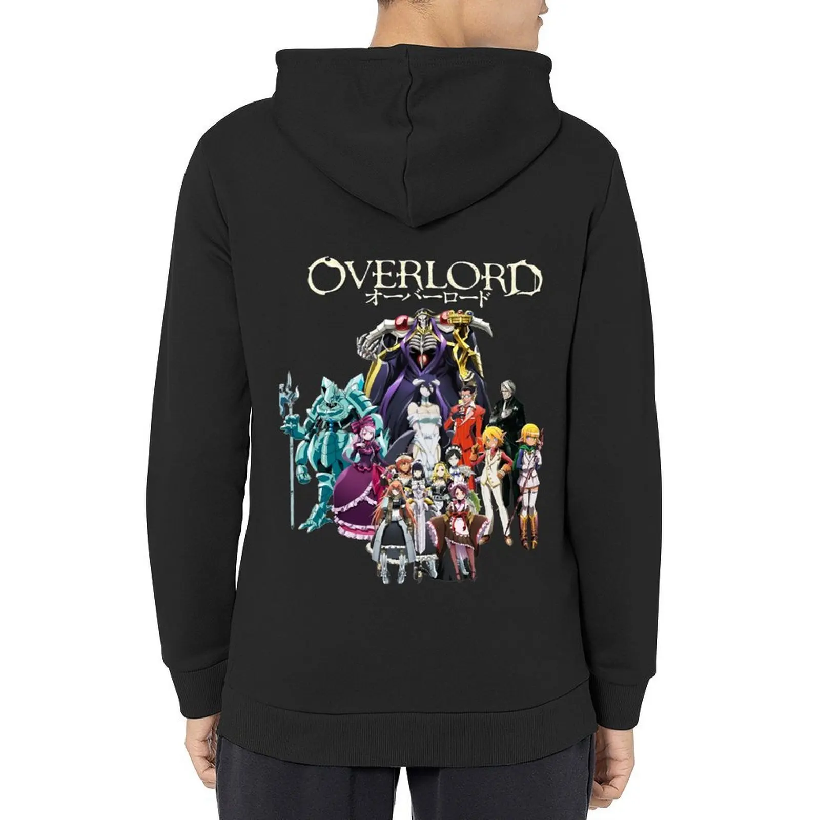 

Funny Gift Overlord Anime Design Retro Wave Hoodie men wear men's clothing korean style clothes clothes for men hoodie oversize