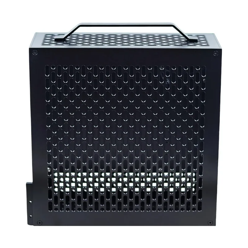 5 Litre Mini A24-V5 2.0 Dual Slot Single Display 1u Power Supply Itx Chassis with Double Chamfer