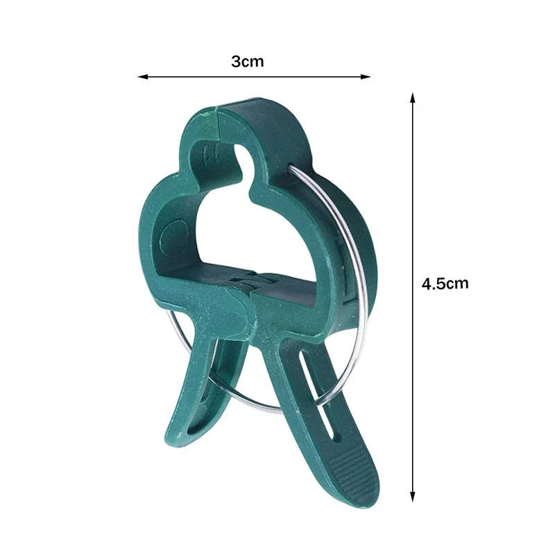 20 قطعة مقاطع ثابتة للنباتات قابلة للتعديل قابلة لإعادة الاستخدام قوس الدفيئة تحديد ينبع زهرة الكرمة الخضروات الطماطم السحابة حديقة أداة #6