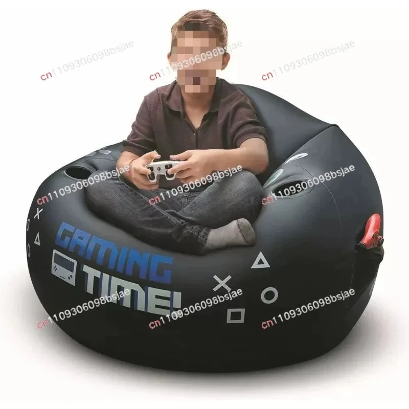Creative with cup holder e-sports sofa game chair lazy sofa game chair inflatable sofa