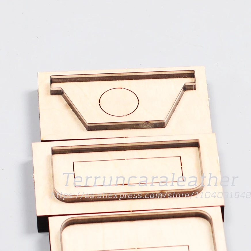 10x7x1cm cardholder simple wallet Leather Craft cutting dies knife mold iron blade cutter