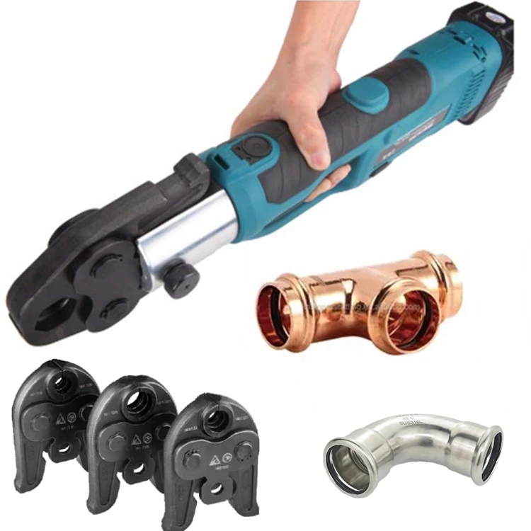 

Zupper Pz-1550 Plumbing Tools Crimping Pex Pipe Hydraulic Cordless Multilayer Crimper Pro Press Copper Crimping Tool