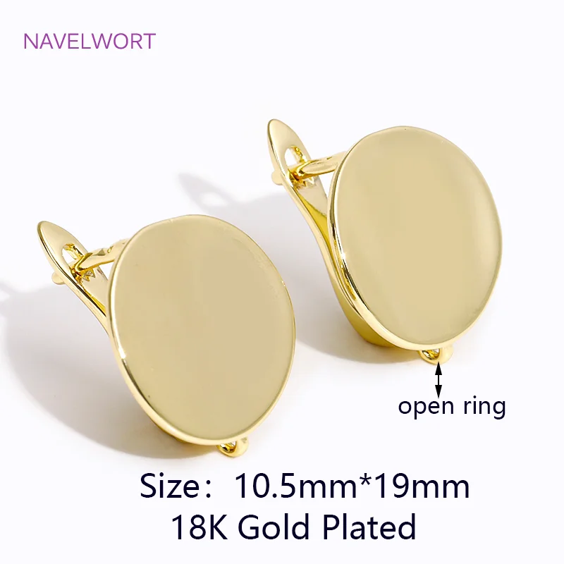 Multi Styles 18K vergoldetes Messing Shvenzy Ohrringhaken Ohrdrahtverschluss, Zubehör für Ohrringe, DIY-Schmuckherstellungszubehör – Detail 30