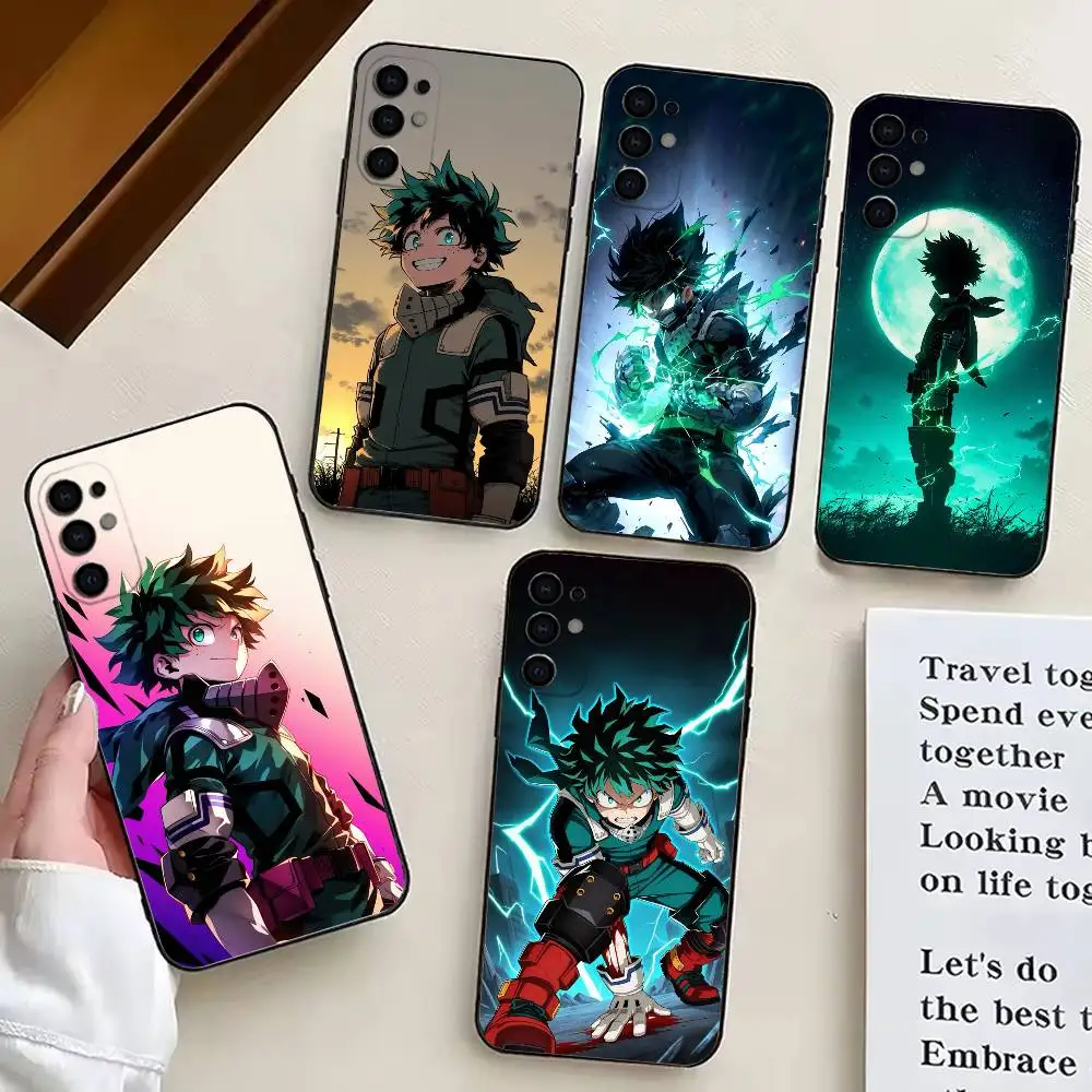

Чехол для телефона My Hero l-lzuku D-Deku M-Midoriya, черный силиконовый мягкий чехол для Samsung S25, S24, S21, S22, S23, S30, Ultra, S20, Plus, Fe, Lite