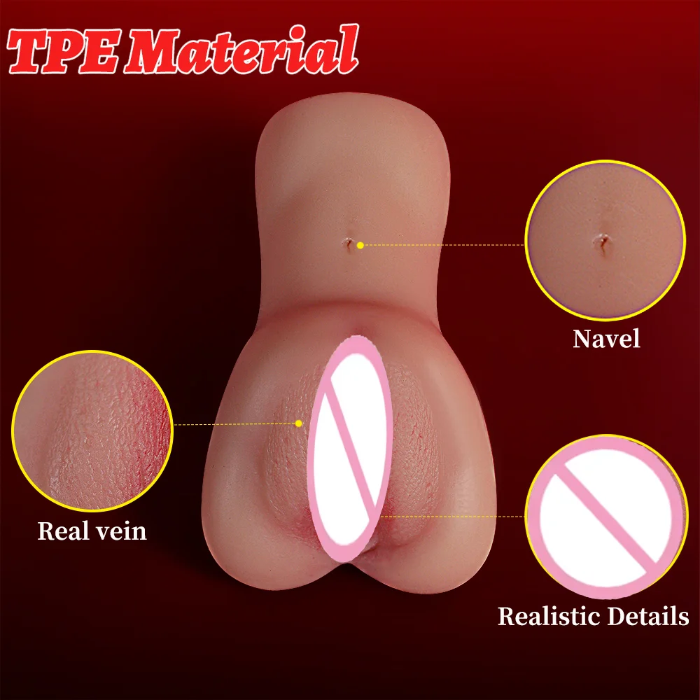 Male Masturbator Penis Stroker Cup Blowjob Realistic Vagina Pocket Pussy Sex Toys For Men Masturbation view 5