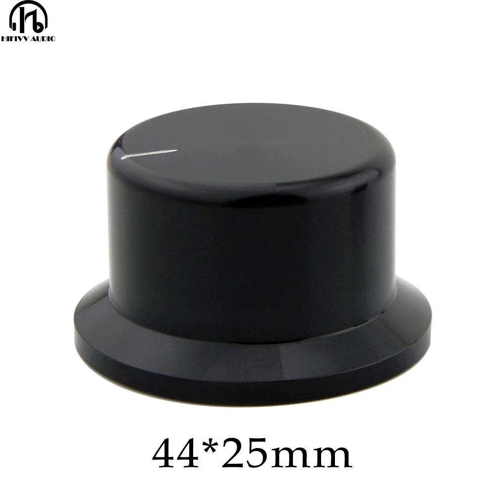 

HIFI Audio AMP Aluminum Volume attenuator switch Knob Amplifier Potentiometer Handle Diameter 44mm Height 25mm