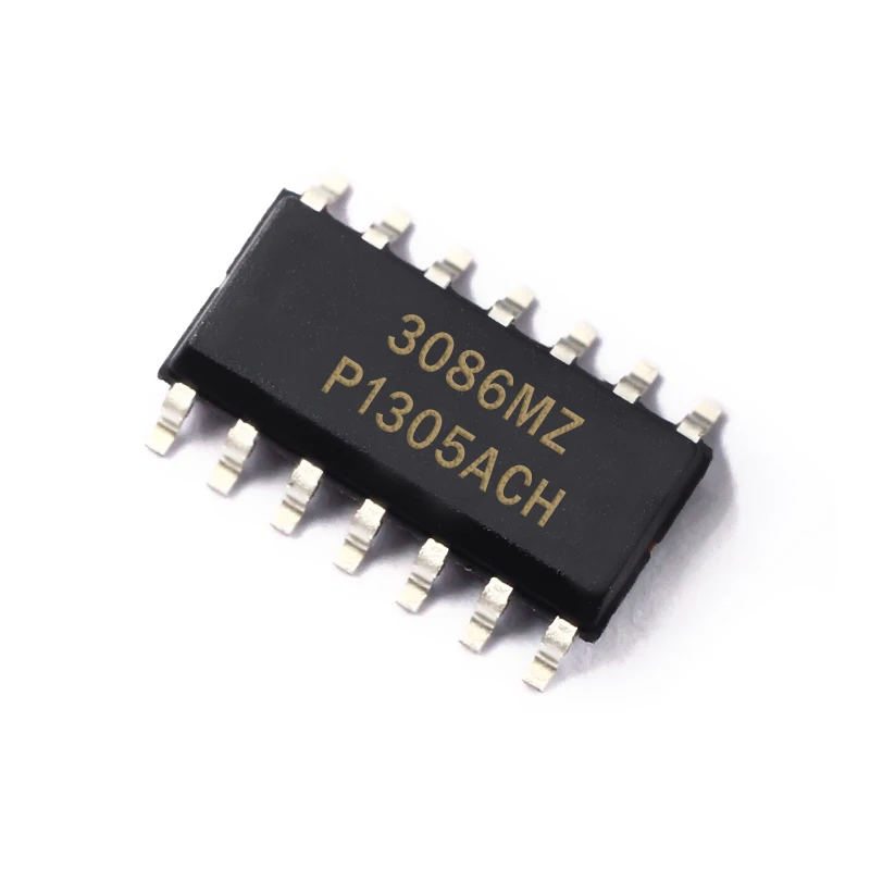 5 pçs/set poouta ca3086m96 ca3086 sop-14 smd pacote geral npn transistor array chip componentes eletrônicos