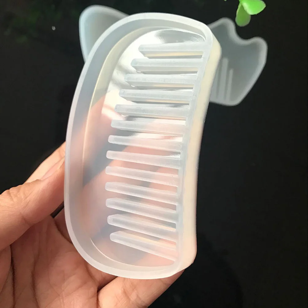 

Crystal Epoxy Resin Mold Silicone Comb Shape Diy Craft Tool For Jewelry Making Handmade Comb Mould Kit Jewelry Accessories