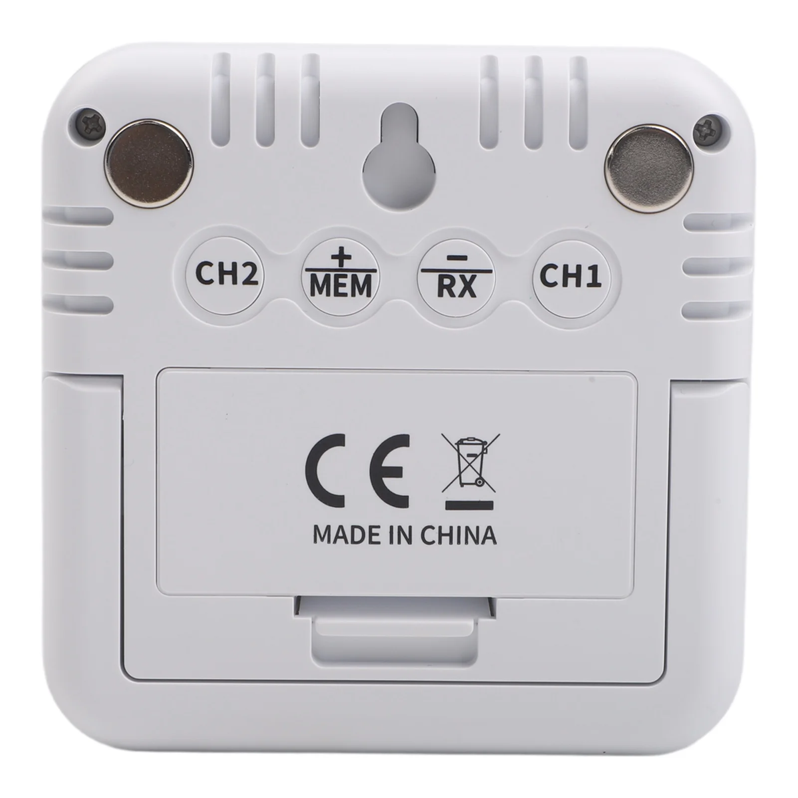 Temperature Alarm Fridge Hygrometer Kitchen Use Food Storage Monitoring Dual Sensor Thermometer Magnetic Mount And Stand
