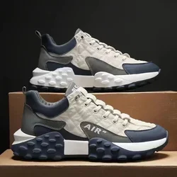 Hot Sale Men's Running Shoes High Quality Sneakers Fashion Breathable Mens Vulcanized Shoes Outdoor Platform Men Casual Shoes