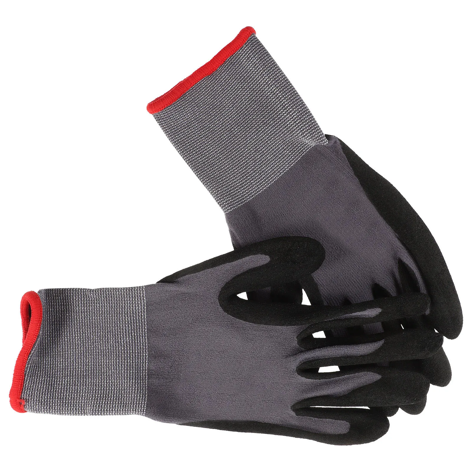 1 زوج قفازات البستنة النايلون مقاوم للماء قطع مقاومة السلامة واقية ارتداء قفازات العمل المقاومة للقطع