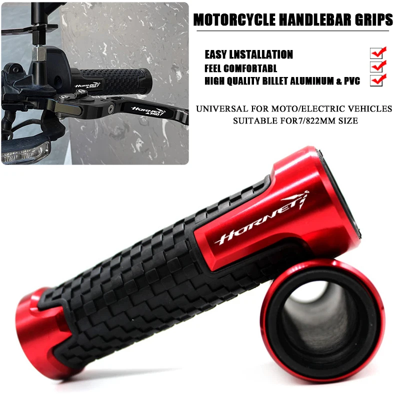 

For CB750 HORNET CB 750 CB HORNET 750CB 2023 Motorcycle CNC Aluminum Hand Grips Handle Bar Part Handlebar Grip