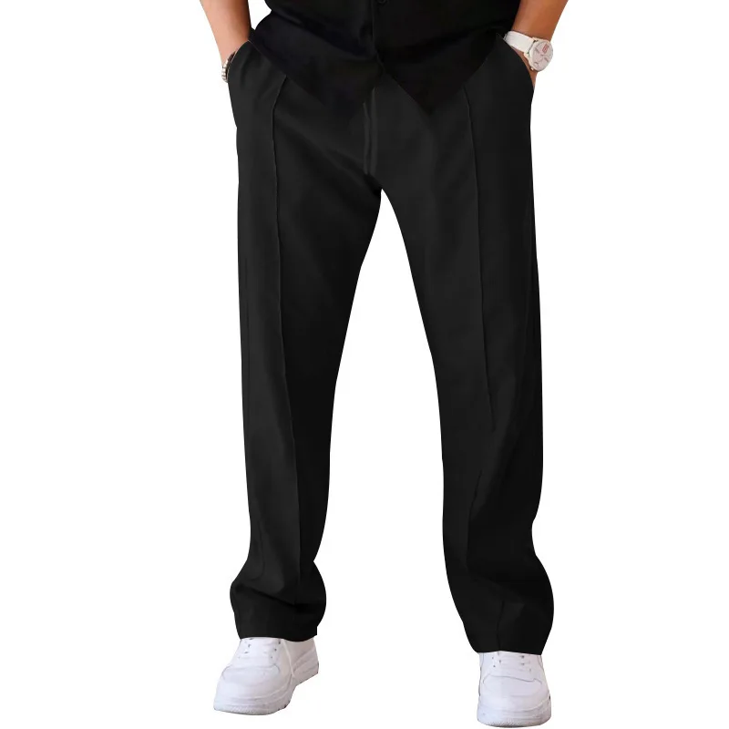 Immagine 3: Nuovi Pantaloni Sportivi da Uomo Primavera-Estate, Stile Americano Oversize, Casual, Larghi, Lunghi, per Jogging e Streetwear
