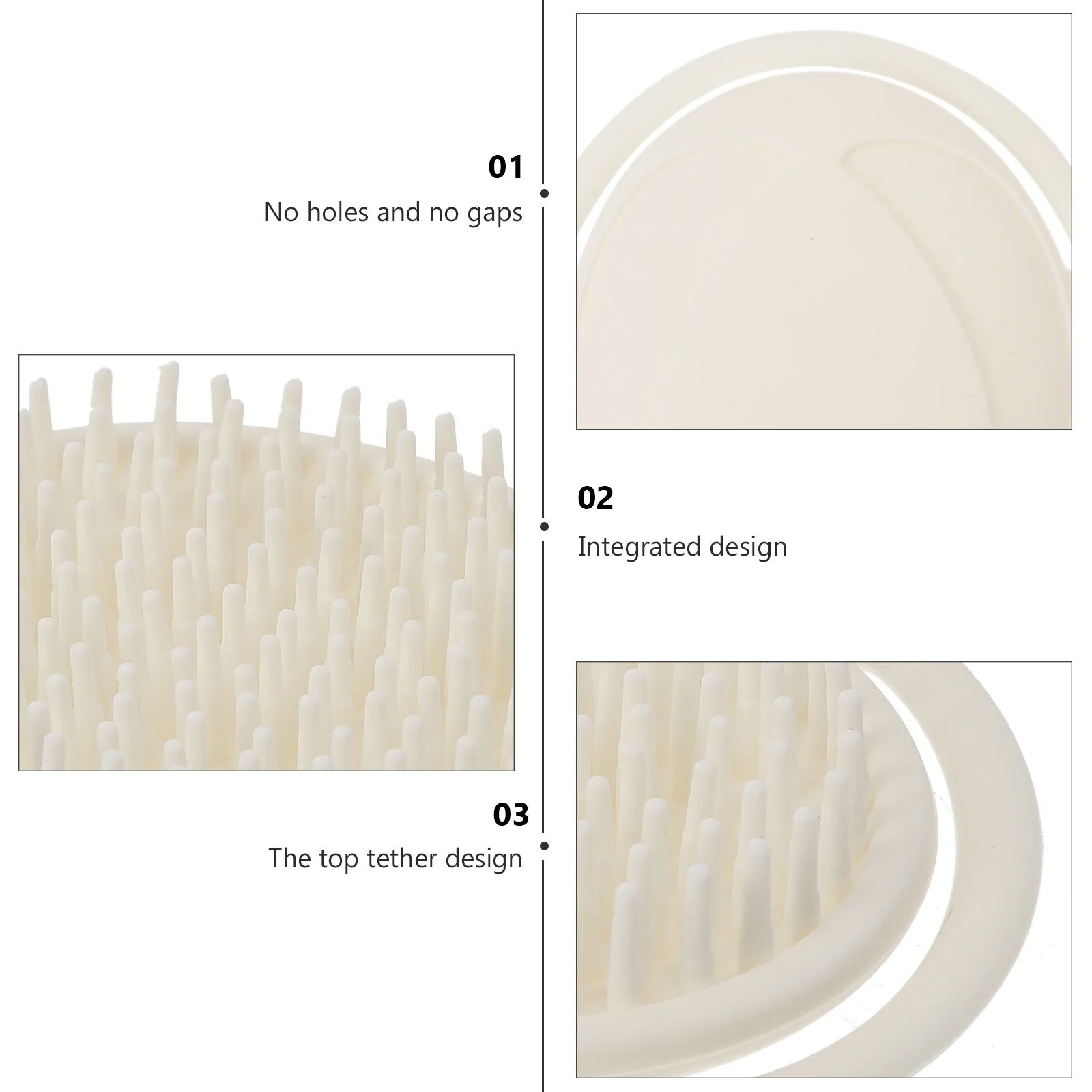 

Silicone Handheld Infants Shower Brush Fine Craftsmanship Non Irritating Material Great for Care Effortless Cleaning