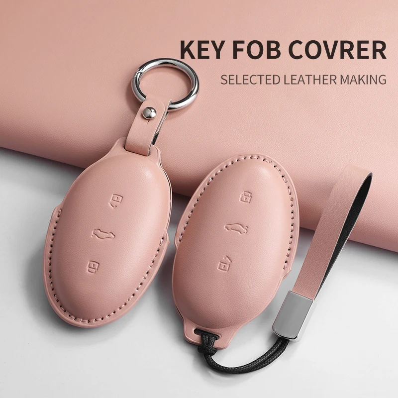 Funda para llave inteligente de coche, funda Fob para Rising Auto R7 F7 ER6 PRO, Protector remoto para llave de coche, accesorios para llavero, carcasa para llave