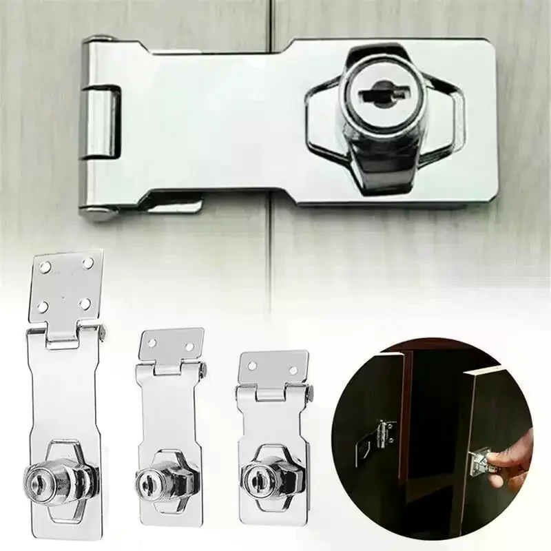 Cabinet Password Lock Drawer Lock 3-Digit Combination Password Lock Security Door Bolt Anti-theft Household Cabinet Hardware
