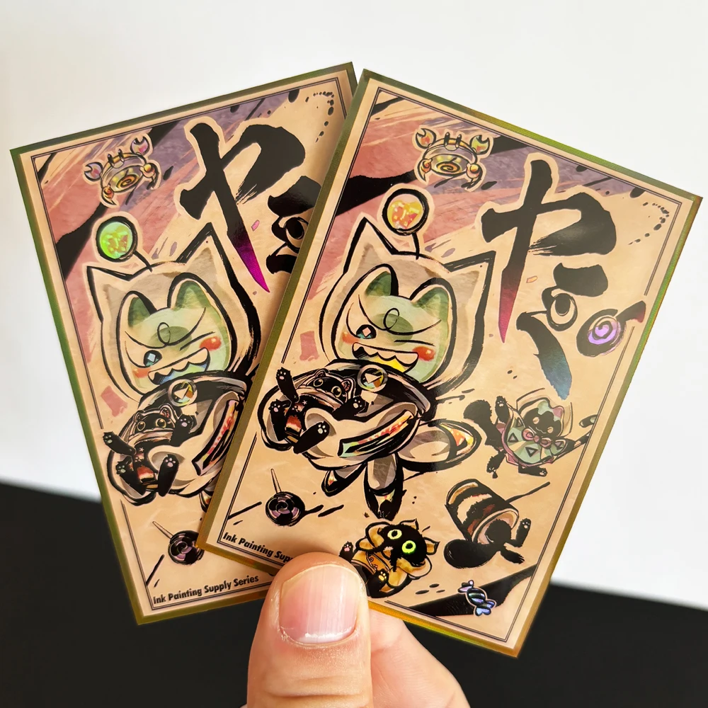 60Pcs/set 63X90Mm Diy Self Made Yu-Gi-Oh! Yummy Card Sleeve Ygo Cupsy Yummy  Card Protection Cover Anime Card Gift Toys - AliExpress 26