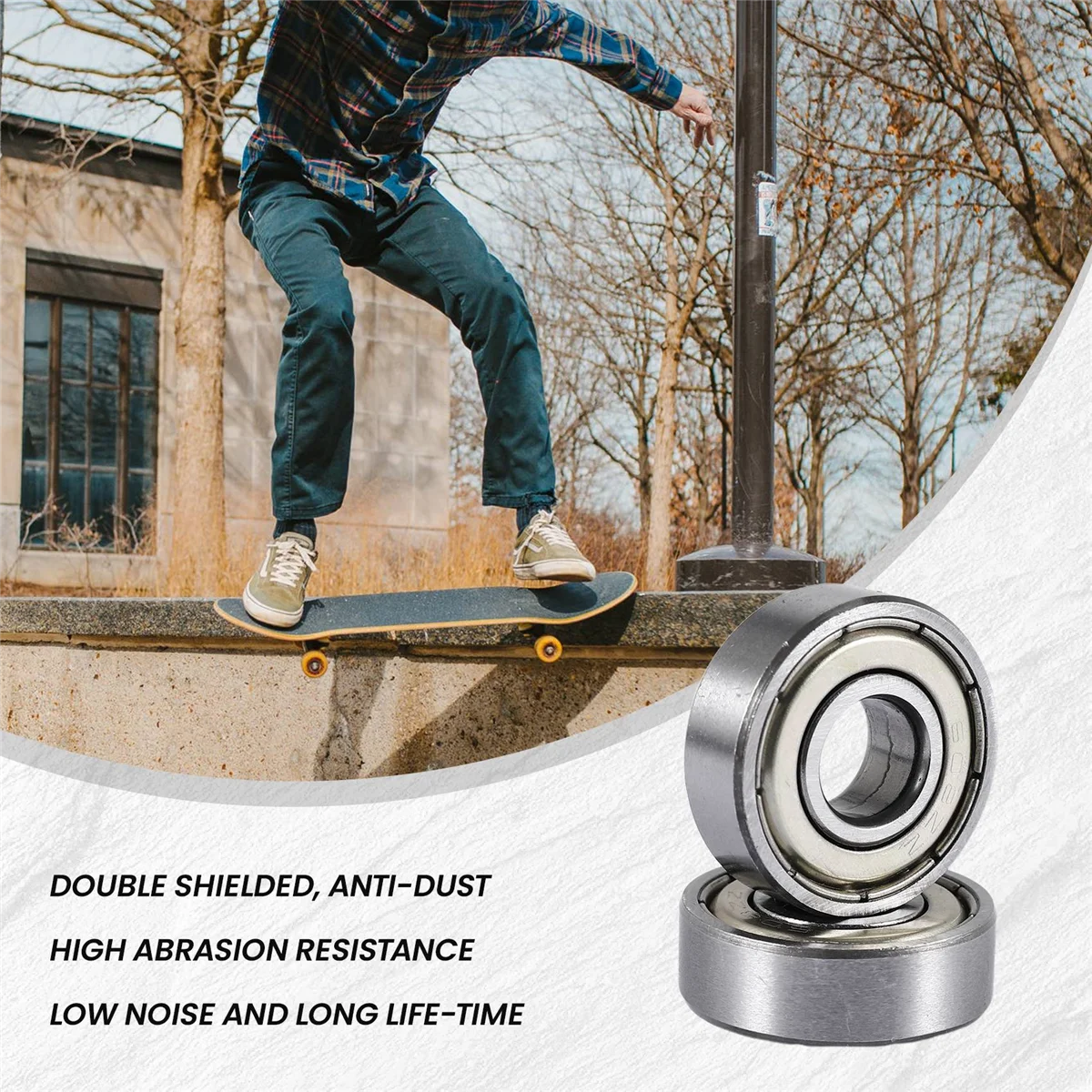 Keka 25Pcs 608 Zz B…