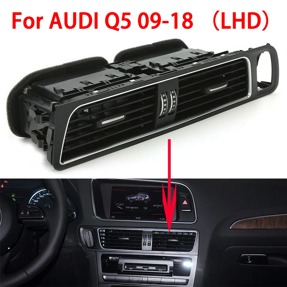 8R1820951GWVF-PT Center Dashboard Louver Airvent Center For Audi Q5 2009-2018