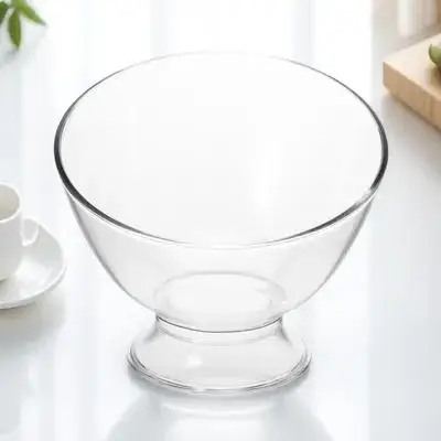 

Household Transparent Fruit Bowl Delicate Dessert Bowl Multi-Function Ice Cream Accessory Trifle Dessert Accessory